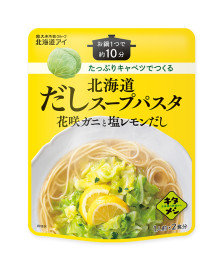 北海道だしスープパスタ 花咲ガニと塩レモンだし（47g×2袋入）｜久原本家｜久原本家通販サイト（公式）